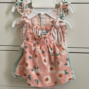 3 PIECE SET FOR BABY GIRL